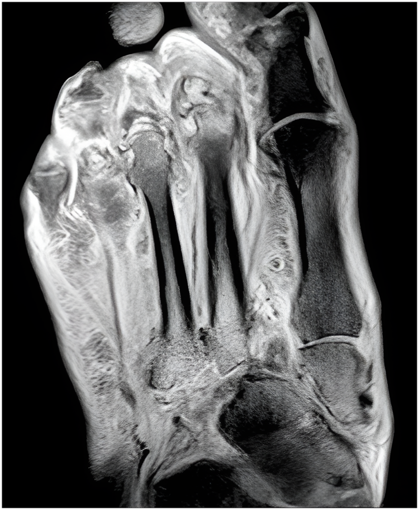MRI Detects Osteomyelitis in a Diabetic Foot